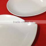 Malaysia Made Peach Shape Melamine Dinner Plate thumbnail-6