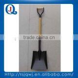 SQUARE POINT SHOVEL WITH WOODEN HANDLE FROM JUNQIAO MANUFACTURE thumbnail-1