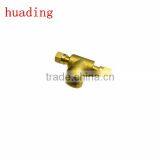 3 Way Brass Hose Connector With Valve , T-type Hose Barb ,brass Electrical Connector,female Thread thumbnail-1