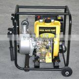 4 Inch With 2 Wheels and Trolley Price of Diesel Water Pump Set thumbnail-1