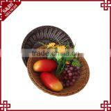 PE Rattan Handmade Woven Customized Supermarket Kitchen Storage Bread Basket thumbnail-1