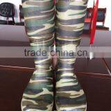 Camouflage Rain Boots Ladies Transparent Work Boots PVC Safety Shoes thumbnail-2