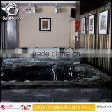 A860 Balck Massage Whirlpools and Bathtub for 7 ~ 8 Person