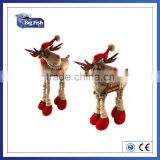home decor Christmas Decoration Supplies big standing deer with retractable legs