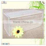 Small Solid Three Compartments Wooden Cufflink Tool Box thumbnail-6