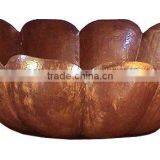 Small Copper Made Fruit Bowl thumbnail-1