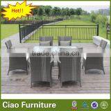 Restaurant Furniture 6 Seater Rattan Dining Set thumbnail-3