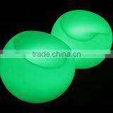 Waterproof Fashionable Tea Chair Plastic Glowing Coffee Chair thumbnail-2