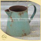 Hot Sale Watering Can Bule Painting, Metal Watering Can for Home Decor thumbnail-1