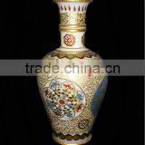 Marble Flower Vase, Decorative Flower Pot, Hand Made Marble Flower Vases, Craft Flower Pot, Flowers Pot, thumbnail-1