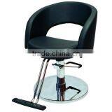 Round Base Modern Hydraulic Barber Chair Hair Cutting Chairs With Pedal Wholesale Barber Supplies A32 thumbnail-1