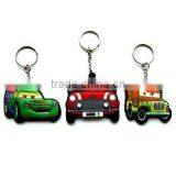 Car Shape Pvc Keychain thumbnail-1