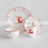 16pcs Ceramic Dinnerware Set With Hand Painting, Handpainted Dinnerware Set thumbnail-1