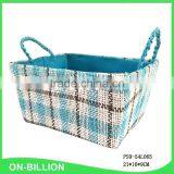 Household Cheap Colorful Paper Straw Tabletop Baskets thumbnail-2