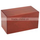 Chinese wholesale wooden funeral urn custom high quality