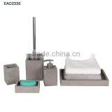 5-piece Beton Home Hotel Supplies Concrete Price Bathroom Accessory Set thumbnail-2