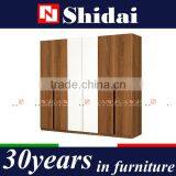 Modern Wooden Bedroom Clothes Almirah for Home F-815 thumbnail-1