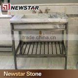 Bathroom Vanity Cabinets With Stainless Steel Leg thumbnail-3