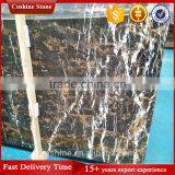 Nero Portoro Gold Marble Slab on Sale thumbnail-4