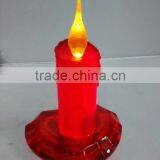 Wedding Centerpiece Acrylic Led Heart Base Popular Candle Light thumbnail-3