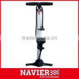 New Model Heavy Duty Bicycle Hand Pump With Pressure Gauge thumbnail-1