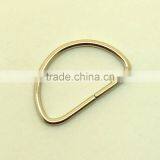 Nickel Plating Metal Hardware Ring / Wholesale Steel Rings / Metal D Ring thumbnail-2