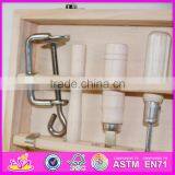 2015 Stock Interesting Kid Wooden Tool Box Toy,Funny Play Wooden Toy Tool Box Toy,Best Sale Wooden Workbench Tool Toy W03D021-A1 thumbnail-4