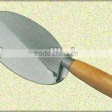 Carbon Steel Wooden Handle Round Corner Bricklaying Trowel