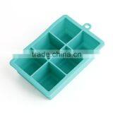 CBU19 Easy Release Silicone Ice Cube Tray Mold With 6 Small Cell thumbnail-6