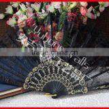Beautiful Spanish Style Lace Plastic Fan thumbnail-2