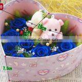 Best Gift for Girls100% Natural Flower Preserved Flower With Crystal Glass thumbnail-5