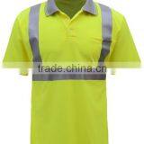 ND1528 Hot Sell Safety Workwear Hi Vis Polo Shirt