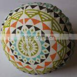 Ethnic Round Cushion Cover thumbnail-1