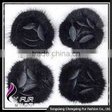 CX-A-25E Women Fashion Mink Fur Flower Coat Brooch Bin thumbnail-1