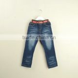 R&H high quality leisure cotton new style jean trousers for kids