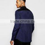 Latest Shirts With Faux Suede Panels thumbnail-2