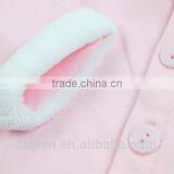 10TB1-7 Pink Color100% Cotton Winter Baby Knitted Clothing Set Baby10Pcs Set With Hanger Package thumbnail-4