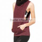 Yoga Frost Winter Vest in Black Heather For Women thumbnail-4