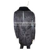 2014-2015 New Design Lady Sherpa Faux Fur Coat thumbnail-3