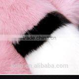 Colored Long Large Faux Fur Scarf Imitated Fox Fur Cape Winter Warm Fur Scarf thumbnail-4