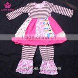 Turkey Wholesale Children Clothes Bubble Splicing Flower Outfits Sets LBYTZ001-67 thumbnail-2