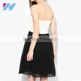 Fashion Woman Clothing Sleeveless Strapless Mini Party Dress Open Sexy Boobs Design thumbnail-3