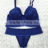 Shantou Factory Woman Sexy Bra and Panty Sets Fashion New Design thumbnail-1