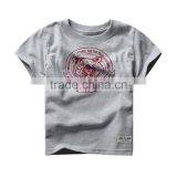 Wholesale Summer Cotton Short Sleeves Boys Kids Round Neck T-shirt thumbnail-4
