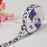 5/8" Leopard Animal Printed Grosgrain Ribbon thumbnail-1