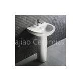D4009 Bathroom Pedestal Sink Hindware Corner Wash Basin Vanity Units for Bathroom thumbnail-1