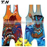 Sublimated Wrestling Singlet/Wrestling Wear thumbnail-3
