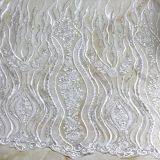 Factory Direct White Wedding Decoration and Textured Wedding Dress Fabric thumbnail-1