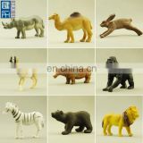 promotional 10cm lifelike pvc animal toys figure for kids