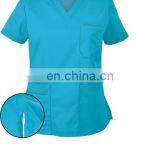Fashion V-neck Scrubs Uniform/ Nuring ScrubS Top& Pants thumbnail-1